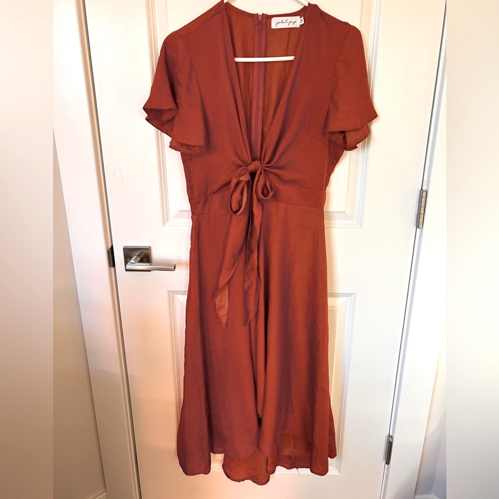 petal and pup amanda high low dress, sz 6
